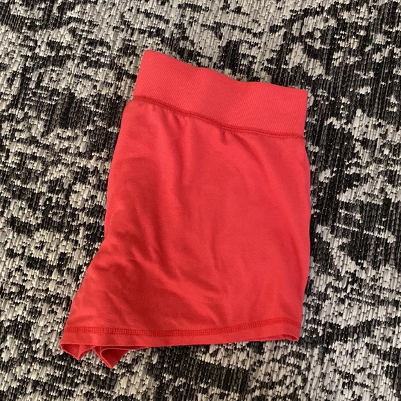 Red athletic shorts from ATHLETIC WORKS - Picture 2 of 3